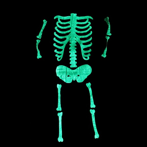 Halloween Infant All In One Sleeper 18 Months Glow In The Dark - Picture 4 of 8